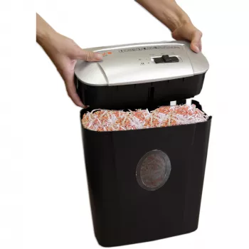 Niszczarka Peach PS500-10, niszczenie krzyżowe, 72 dB, 22 cm, czarna