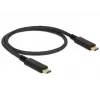 Kabel USB DeLOCK 83042 USB 3.2 Gen 2 0,5 m USB‑C czarny