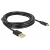 Kabel USB DeLOCK 85209 USB 2.0 3 m USB A USB C Czarny
