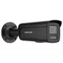 Kamera IP Hikvision Pro Series ColorVu 8 MP stałoogniskowa typu bullet, przetwornik CMOS 1/1.8 cala, 2.8 mm, 108.8°×56.4°, 30 kl./s, przewodowa, montaż na ścianie/słupie, czarny