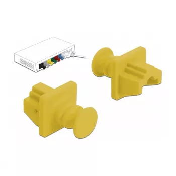 Osłona przeciwkurzowa DeLOCK 86511 RJ-45 10 szt.