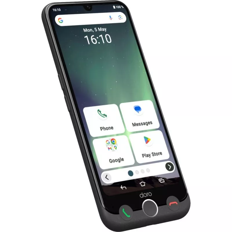 Smartfon Doro Aurora A30 6,1 cala 128GB Czarny