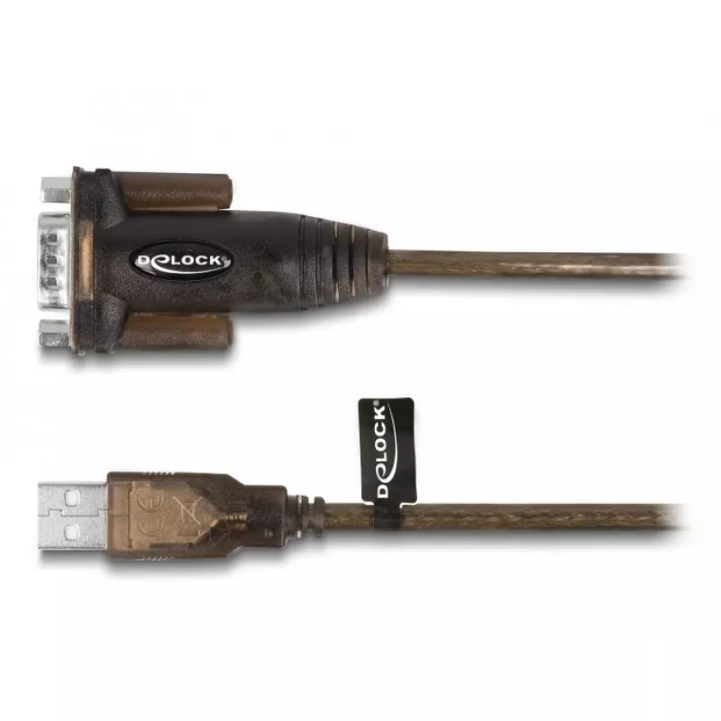 DeLOCK Adapter USB 2.0 Typ-A na szeregowy RS-232 D-Sub 9-pin męski 1,5m