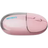 Mysz CANYON OnClick 24 BT/ Bezprzewodowa Przezroczysta/Różowa