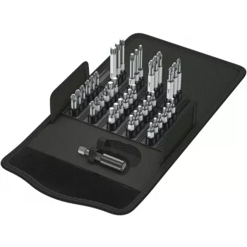 Wera BS 43 Universal 1 - 43 Stück(e) - Phillips - Pozidriv - Torx - PH 1 - PH 2 - PZ 1 - PZ 2 - PZ 3 - T10 - T15 - T20 - T25 - T30 - T40 - Edelstahl -