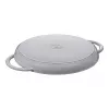 Patelnia grillowa ZWILLING STAUB okrągła 30 cm szara