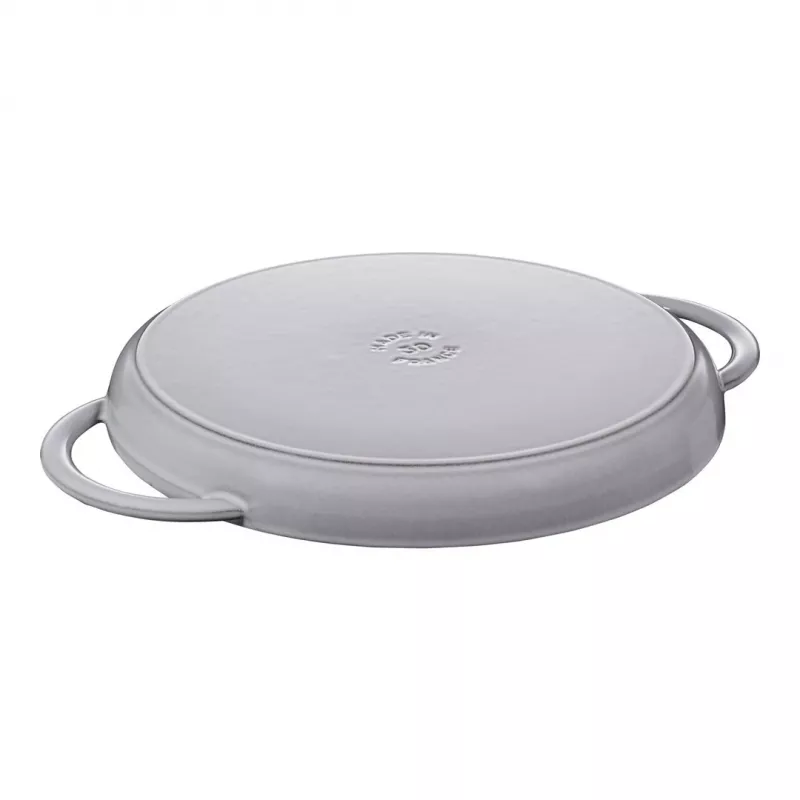 Patelnia grillowa ZWILLING STAUB okrągła 30 cm szara