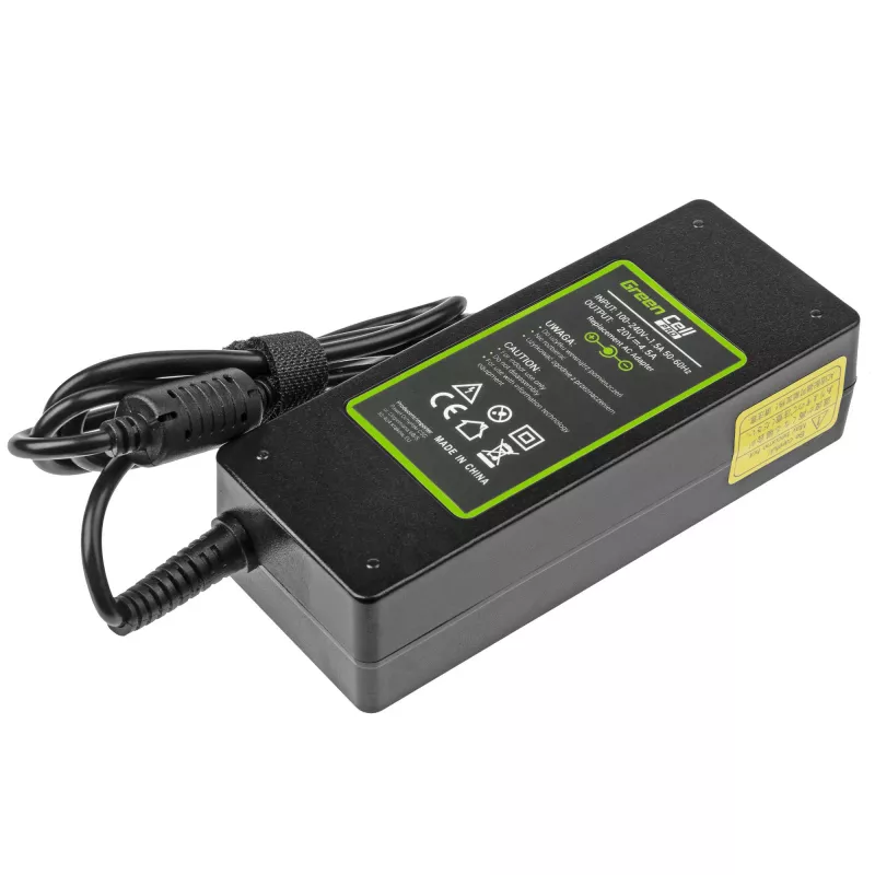 Zasilacz zielony Cell AD39AP 90W AC-to-DC 20V 4.5A do Lenovo (wewnętrzny) Czarny