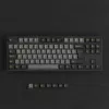 Mechaniczna klawiatura gamingowa AKKO Czarny & Gold 5087S, przełączniki Akko V3 Cream żółty Pro, podświetlenie RGB