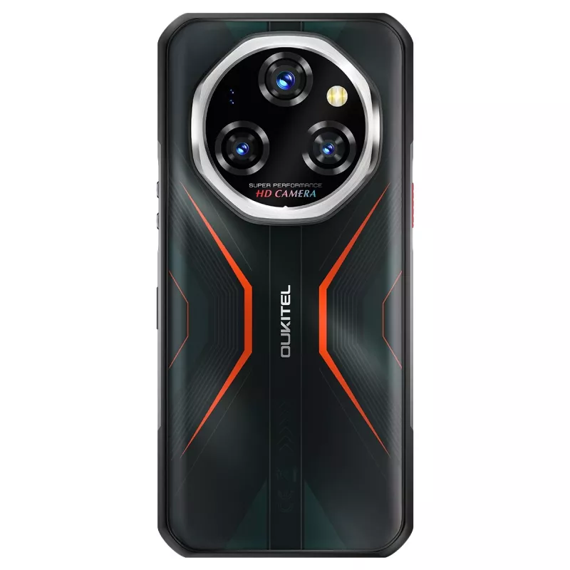 Smartfon Oukitel WP55 6.6 cala 12 GB 256 GB DS 11000 mAh pomarańczowy