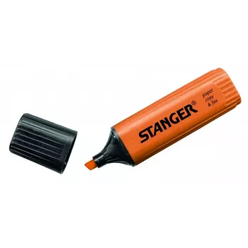 Zakreślacz STANGER, 1-5 mm, pomarańczowy, 1 szt. 180002000