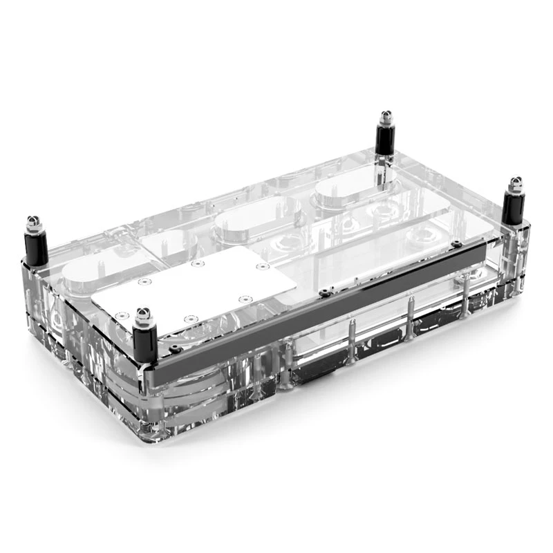 Zbiornik Alphacool Core Distro Plate Transparent Acrylic 125x240x68.8mm