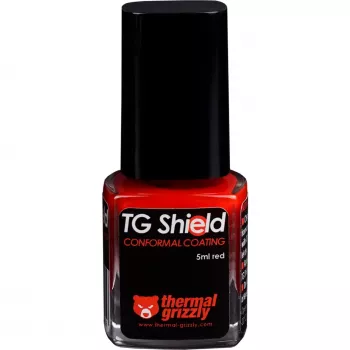 Pasta termoprzewodząca Thermal Grizzly TG-ASH-050-RT, 5 ml, dostępna w kolorze czarnym/czerwonym/transparentnym