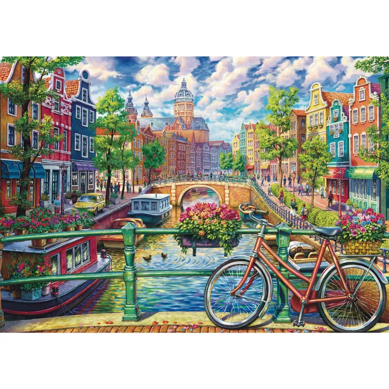 Puzzle Schmidt Spiele Amsterdam Canal Magic 1000 elementów