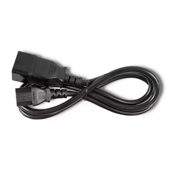 Kabel zasilający Qoltec 53991 czarny 1,2 m złącze C20 C13