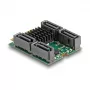 DeLOCK 61062 Wewnętrzny adapter SATA M.2 na SATA 6 Gbit/s RAID 0 1 10 JBOD