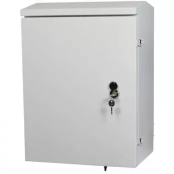 ALLNET DIN-RAIL WandEnclosure/PoE Smart-Managed Switch T220mm Light szary IP66ÜS (ALL-DIN-SGI8012PM)