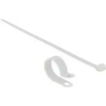 Opaska kablowa drabinkowa DeLOCK 18875 Nylon Biała 300mm 10 szt.