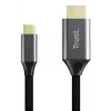Kabel USB-C do HDMI TRUST CALYX 25630, 4K (3840x2160), 2 m, czarny, męski-męski