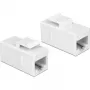 Moduł Keystone DeLOCK 86379 Kątowy Biały RJ-45