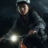 Przednia lampka rowerowa Rockbros RHL1500 do prędkościomierza/GPS