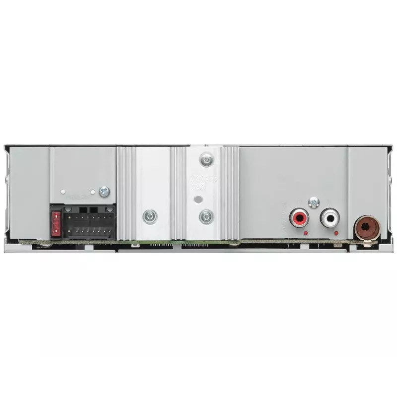 Cyfrowy odtwarzacz multimedialny do samochodu JVC KD-X162 1 DIN, 200 W, 24-bitowy DAC, FLAC/MP3/WAV/WMA, przedni port USB typu A, 3,5 mm, LCD 2-wierszowy, czarny