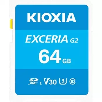 Kioxia LNEX2L064GG4 Memory Card 64 GB MicroSDXC UHS-I Class 10 (LNEX2L064GG4)