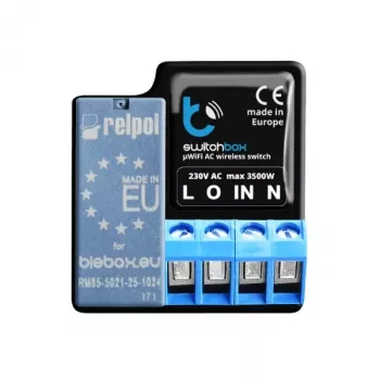 SwitchBox Wireless blebox SwitchBox Czarny