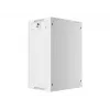 Lanberg szafa rackowa naścienna instalacyjna 19'' 18U 600x450mm szara (drzwi szklane)