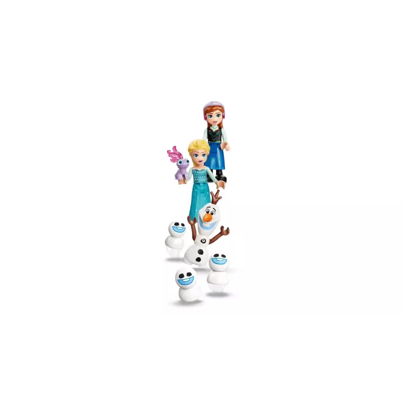 LEGO DISNEY 43281 Lodowy Zamek Elsy i Przygoda na Śnieżnym Torze