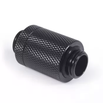 Alphacool ES D-Plug 25,5 mm G1/4 AG na G1/4 AG - Ciemna czerń (17580)