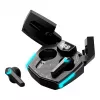 Słuchawki Canyon GTWS-2 Bezprzewodowe Nauszne Gaming USB Type-C Bluetooth Stacja Ładująca Czarny (CND-GTWS2B)