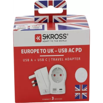 Skross 1.500283-E Biały