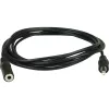 Wentronic Goobay Przedłużacz jack 3,5 mm, czarny, 3 m - wtyk jack 3,5 mm (3-pin, stereo) > gniazdo jack 3,5 mm (3-pin, stereo) (50432)
