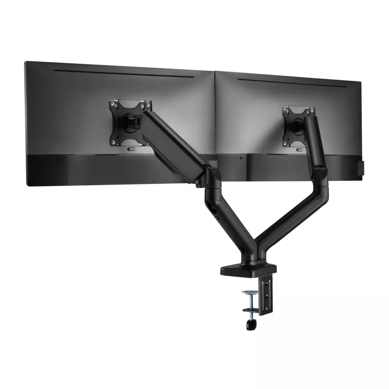Uchwyt biurkowy Sbox LCD-S024-2 (17-32/2x2-9kg/100x100)