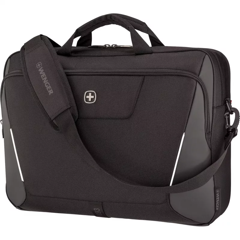 Aktówka na laptopa Wenger XE Brief 17 — mieści laptopy 17-calowe, kieszeń na tablet, czarna