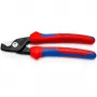 Obcinak do kabli zasilających Knipex StepCut Czarny niebieski czerwony