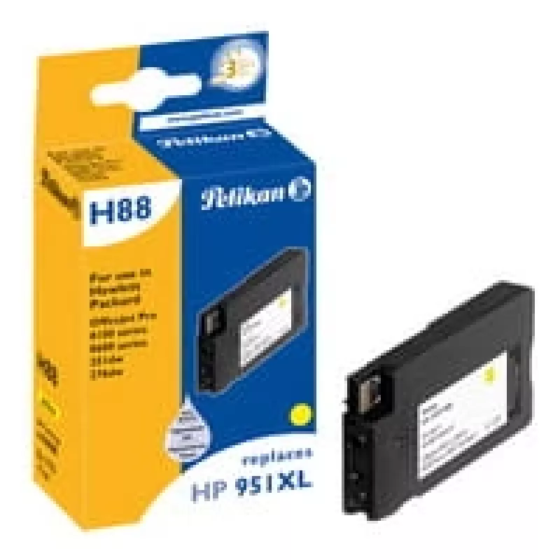 Wkład Pelikan Patrone HP H88 CN047AE HP951XL żółty