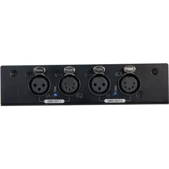 Rozdzielacz DMX EUROLITE DMX Split 2 3/5-Pin — 1 wejście na 2 wyjścia, obsługuje złącza 3-pin i 5-pin DMX