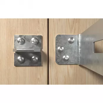 Wkręt FISCHER 670332 — wkręt metalowy do drewna 40 mm, Ø 4,5 mm, długość gwintu 35 mm, 200 szt.