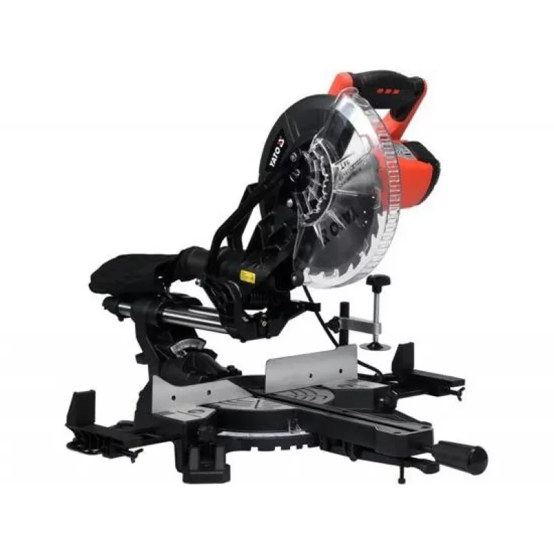 YATO UKOSOWANIE 1800W Z POSUWEM, LASER 255mm