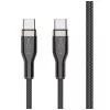 Kabel pleciony, stały, 100W | FIXDB-CC12-BK | Czarny