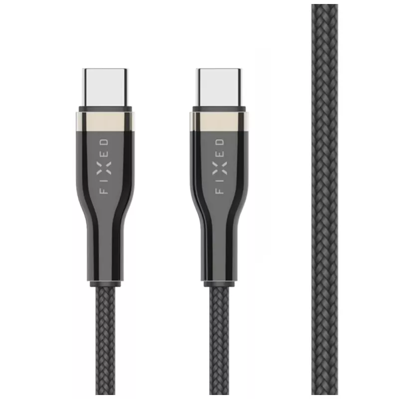 Kabel pleciony, stały, 100W | FIXDB-CC12-BK | Czarny