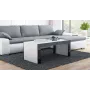 Cama TESS120 BI/CZ stolik kawowy / boczny / narożny Stolik kawowy kształt prostokątny 2 noga/nogi