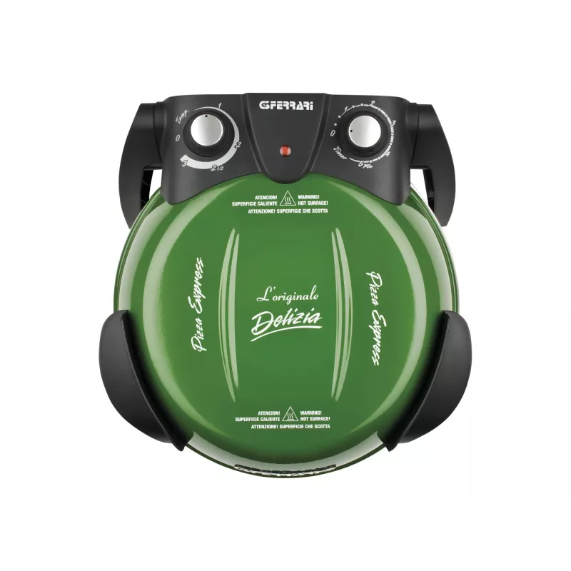 Delizia Pizzaofen G1000603 (Zielony, 1.200 W, do pizzy Ø 31 cm)