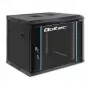 Szafa rack 19 cali QOLTEC 54463 9U 600x500x450 mm obudowa metalowa na sprzęt sieciowy
