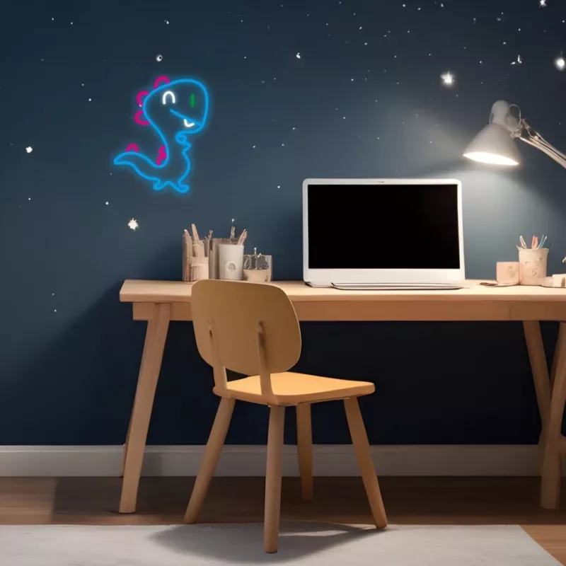 Dekoracyjne światło neonowe MANTA SNL56MT Styl dinozaura — MANTA SNL56MT