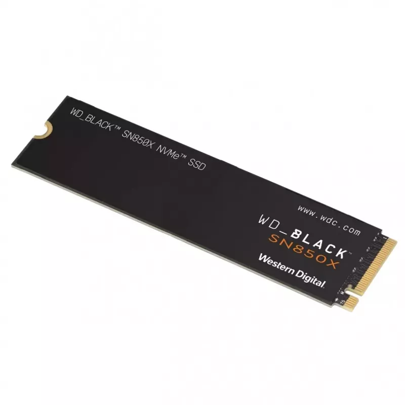 WD Czarny SN850X 2TB SSD M.2 2280 NVME PCI-E Gen4 Solid State Drive (WDS200T2X0E)