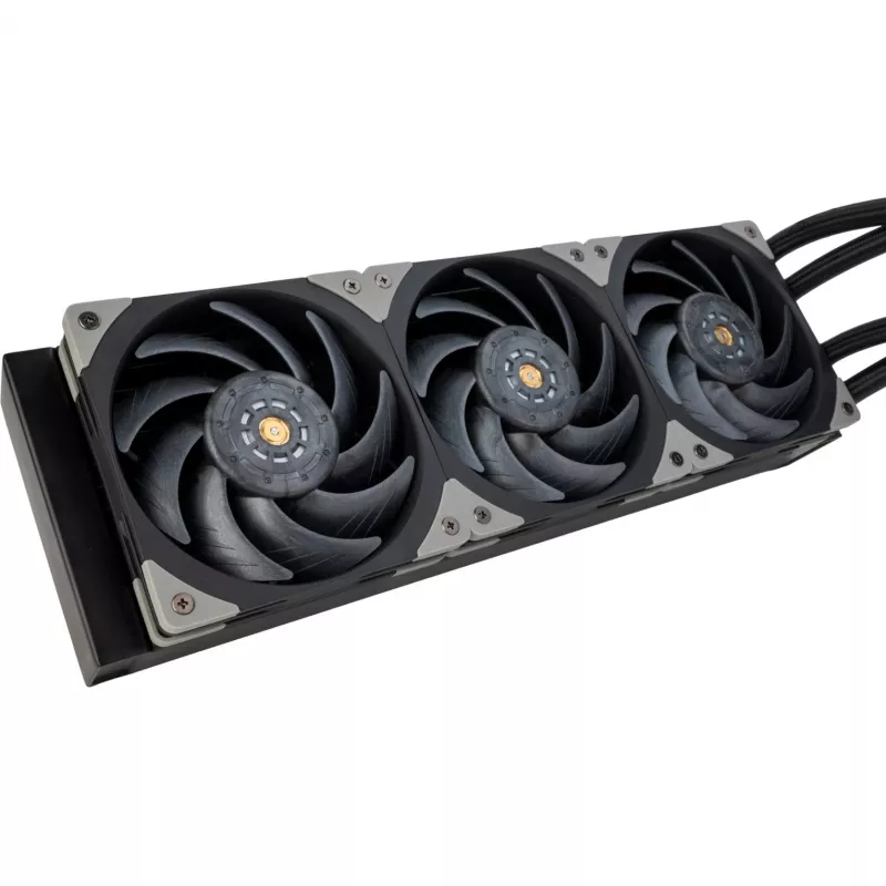 Chłodnica SILVERSTONE SST-XE360PDD 360 mm, chłodzenie wodne, czarno-srebrna