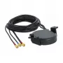 Antena DeLOCK LTE MIMO GNSS 3 x wtyk SMA RG-174 3 m zewnętrzna czarna